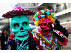 Witness the cleaning of the dead at the Day of The Dead festivities