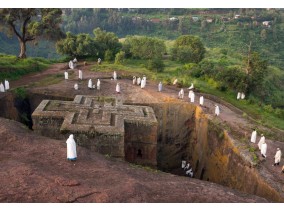 Spend time in Lalibela exploring both the main churches and lesser-known ones