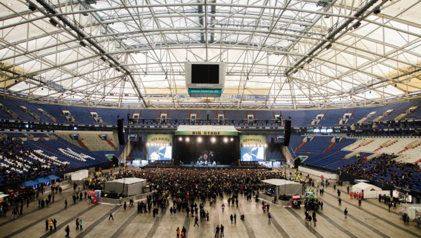 Gelsenkirchen: Arena AufSchalke / capacity 50,000