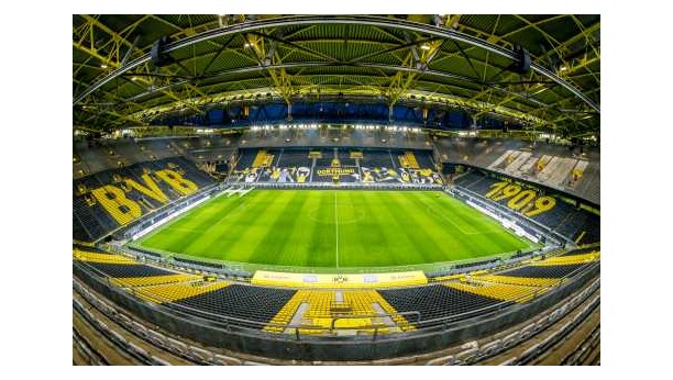 Dortmund: BVB-Stadion / capacity: 66,000