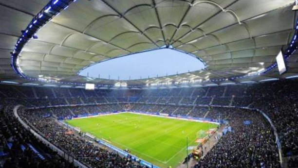 Hamburg: Volksparkstadion / capacity 50,000
